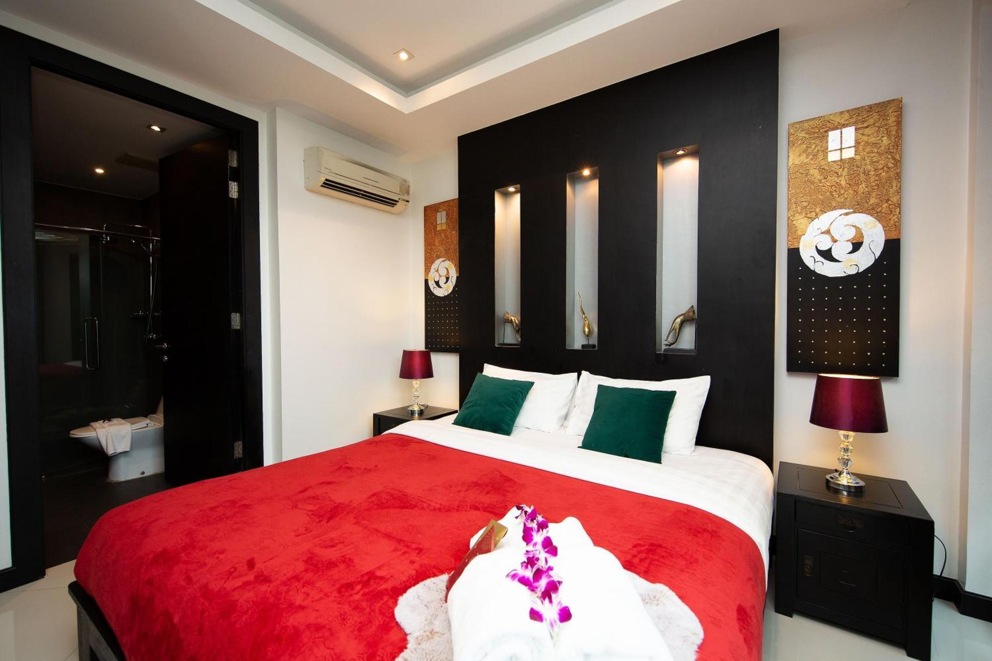 Colibri Pool Villa Pattaya Pantai Jomtien Ruang foto
